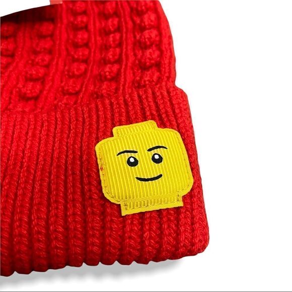 Adult LEGO Minifigure Patch Beanie Hat - LEGO® Collection x Target Red SOLD OUT! - Picture 2 of 7